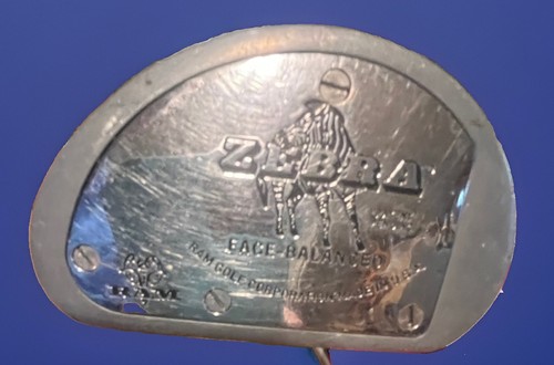 Ram zebra face balanced putter - face,